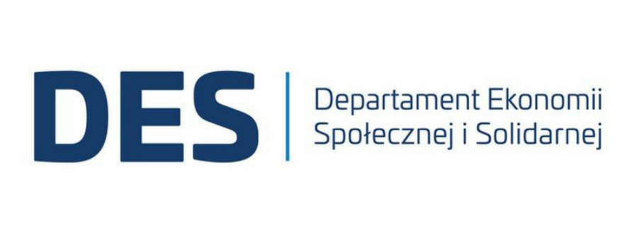 Logo Departamentu Ekonomii Społecznej i Solidarnej